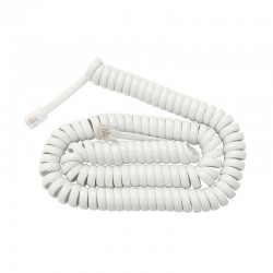 Καλώδιο 4P4C Spiral 3.5m Λευκό Καλώδιο 4P4C Spiral 3.5m Λευκό