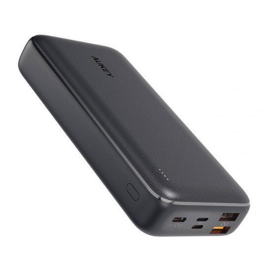 Powerbank Aukey PB-N74S, 20000mAh, 20W PD, 22,5W SCP (black) Powerbank Aukey PB-N74S, 20000mAh, 20W PD, 22,5W SCP (black)