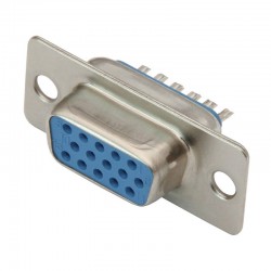 CONECTOR VGA, DB15F CONECTOR VGA, DB15F