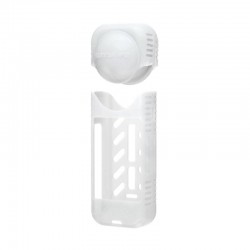 Silicone protective case + lens cover Sunnylife for Insta360 X4 (white) Silicone protective case + lens cover Sunnylife for Insta360 X4 (white)