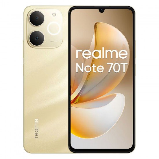 ΚΙΝΗΤΟ REALME NOTE 70T 4G 6.74in 4GB/128GB DUAL SIM BEACH GOLD GR