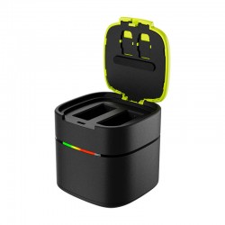 TELESIN Box dual-channel charger for GoPro Hero 12/ 11 / 10 / 9 (fast charging) TELESIN Box dual-channel charger for GoPro Hero 12/ 11 / 10 / 9 (fast charging)