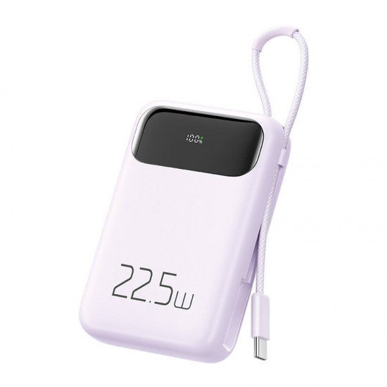 Mcdodo Power Bank MC-3245 10000mAh, 22.5W, up to C (purple) Mcdodo Power Bank MC-3245 10000mAh, 22.5W, up to C (purple)
