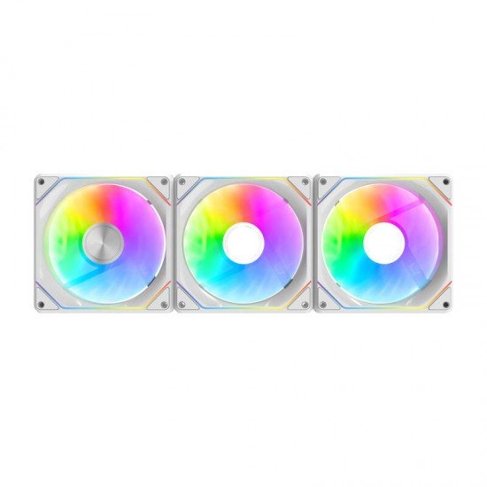 Darkflash Gauss G24 3 σε 1 ανεμιστήρες υπολογιστή (λευκό) Darkflash Gauss G24 3 σε 1 ανεμιστήρες υπολογιστή (λευκό)