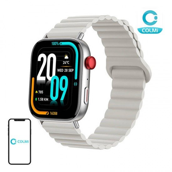 Colmi C8 Max smartwatch with magnetic strap (Silver) Colmi C8 Max smartwatch with magnetic strap (Silver)