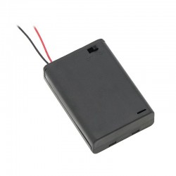 Μπαταριοθήκη LR6 ΑΑx3 + Κουτί + Διακόπτης Μπαταριοθήκη LR6 ΑΑx3 + Κουτί + Διακόπτης