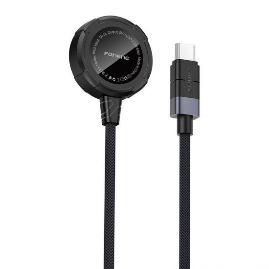 Foneng W02 wireless charger for Apple Watch 2.5W, 1m (black) Foneng W02 wireless charger for Apple Watch 2.5W, 1m (black)