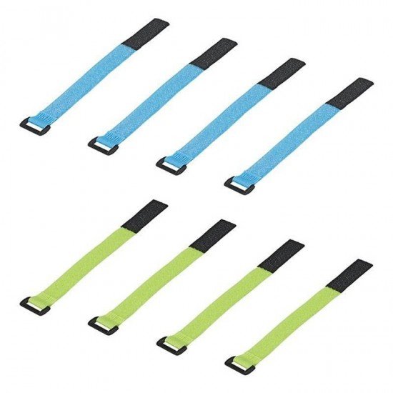 PROPLUS ιμάντες τύπου velcro 480052, 19x2cm, μπλε & πράσινο, 8τμχ PROPLUS ιμάντες τύπου velcro 480052, 19x2cm, μπλε & πράσινο, 8τμχ