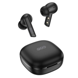 QCY HT05 Melobuds ANC TWS BLACK Dual Driver 6-mic noise cancel. True Wireless Earbuds - 10mm drivers QCY HT05 Melobuds ANC TWS BLACK Dual Driver 6-mic noise cancel. True Wireless Earbuds - 10mm drivers