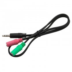 Διαχωριστής Μικρόφωνο & Ακουστικά 3.5mm M/F Διαχωριστής Μικρόφωνο & Ακουστικά 3.5mm M/F