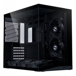 Lian Li O11D Mini V2 FLOW BLACK - ATX PC GAMING CASE - 5x FANS - IMPROVED AIRFLOW - GPU SUPPORT BRAC