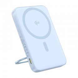 Baseus powerbank με βάση στήριξης PicoGo Qi2 5000mAh 20W (μπλε)
