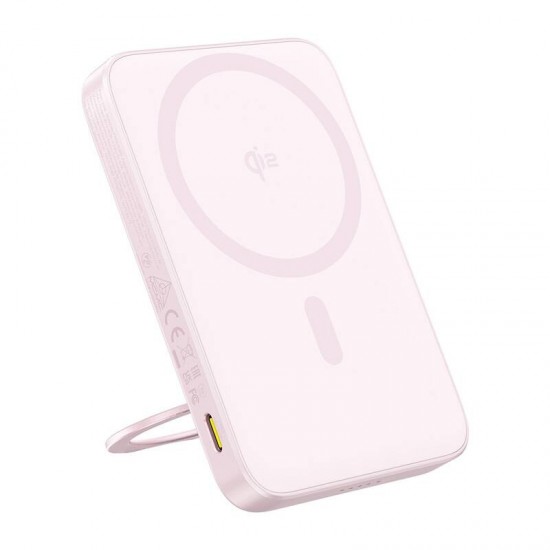 Baseus powerbank με βάση στήριξης PicoGo Qi2 5000mAh 20W (ροζ) Baseus powerbank με βάση στήριξης PicoGo Qi2 5000mAh 20W (ροζ)