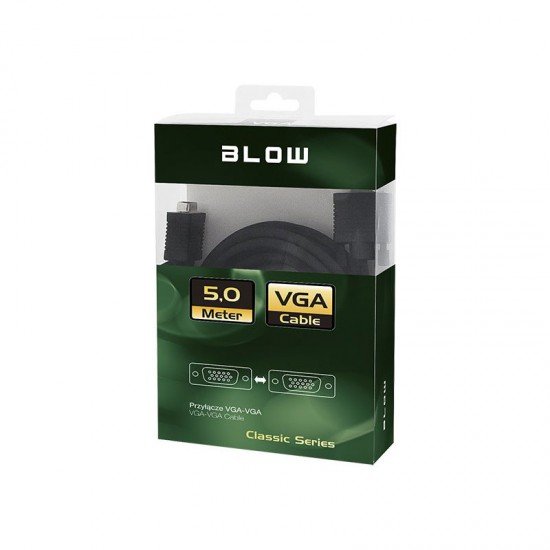 Καλώδιο VGA M/M 5m BLOW Καλώδιο VGA M/M 5m BLOW