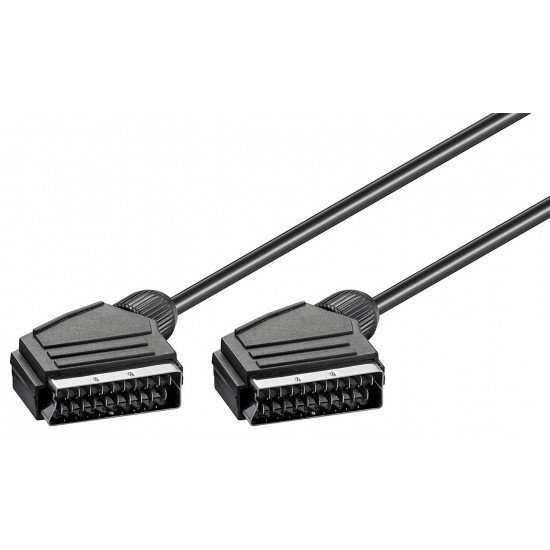 GOOBAY καλώδιο Scart 21pin σε Scart 21pin 50177, 7m, μαύρο GOOBAY καλώδιο Scart 21pin σε Scart 21pin 50177, 7m, μαύρο