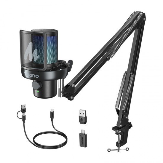 Μικρόφωνο Maono DM40 S Pro (μαύρο) Μικρόφωνο Maono DM40 S Pro (μαύρο)