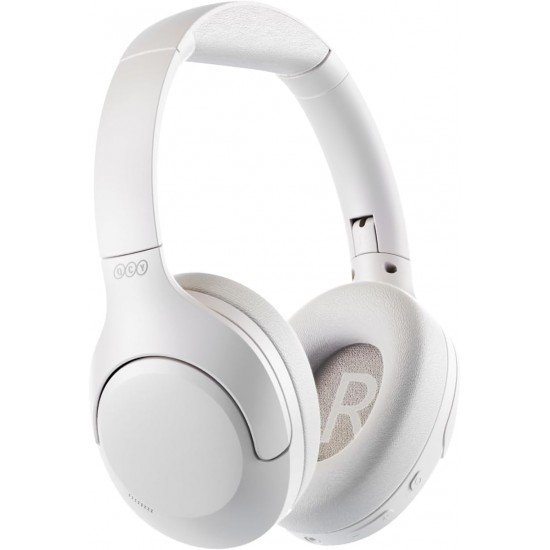 QCY H3 Lite Headset White - ANC Noise Canceling 40mm drivers 68ms latency - 60h battery QCY H3 Lite Headset White - ANC Noise Canceling 40mm drivers 68ms latency - 60h battery