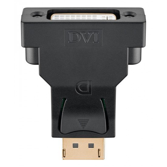 GOOBAY αντάπτορας DisplayPort σε DVI-D 1.1 51720, gold-plated, μαύρος GOOBAY αντάπτορας DisplayPort σε DVI-D 1.1 51720, gold-plated, μαύρος