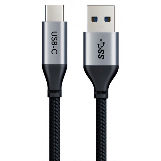 CABLETIME καλώδιο USB-A 3.0 σε USB-C C160, 5V3A, 3m, μαύρο CABLETIME καλώδιο USB-A 3.0 σε USB-C C160, 5V3A, 3m, μαύρο