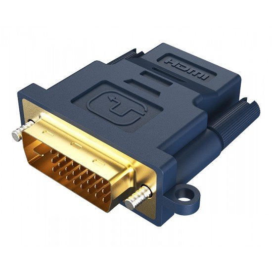 CABLETIME αντάπτορας HDMI σε DVI HA05R, 1080p, μπλε CABLETIME αντάπτορας HDMI σε DVI HA05R, 1080p, μπλε