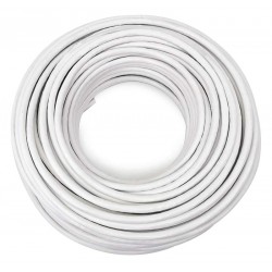 MABIKAL καλώδιο κεραίας 75Ohm, 1mm, 100m, λευκό MABIKAL καλώδιο κεραίας 75Ohm, 1mm, 100m, λευκό