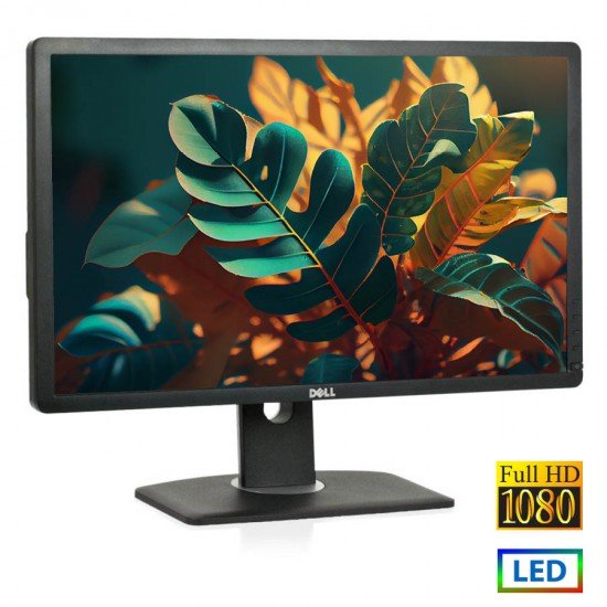 Used Monitor P2412Hx LED/Dell/24\\"FHD/1920x1080/Wide/Black/D-SUB & DVI-D & USB HUB Used Monitor P2412Hx LED/Dell/24\\"FHD/1920x1080/Wide/Black/D-SUB & DVI-D & USB HUB