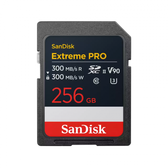 SanDisk Extreme PRO 256GB SDXC UHS-II SanDisk Extreme PRO 256GB SDXC UHS-II