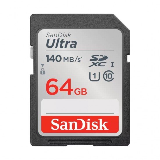 SanDisk SDSDUNB-064G-GN6IN Ultra 64GB SDXC Memory Card 140MB/s SanDisk SDSDUNB-064G-GN6IN Ultra 64GB SDXC Memory Card 140MB/s
