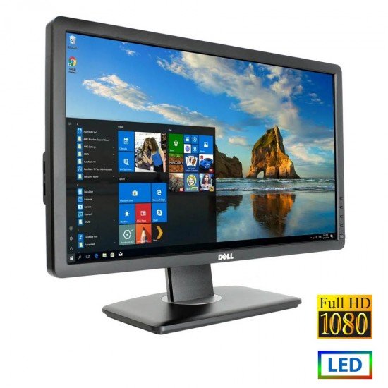 Used Monitor P2212HB LED/Dell/22\\"FHD/1920x1080/Wide/Black/D-SUB & DVI-D & USB HUB Used Monitor P2212HB LED/Dell/22\\"FHD/1920x1080/Wide/Black/D-SUB & DVI-D & USB HUB