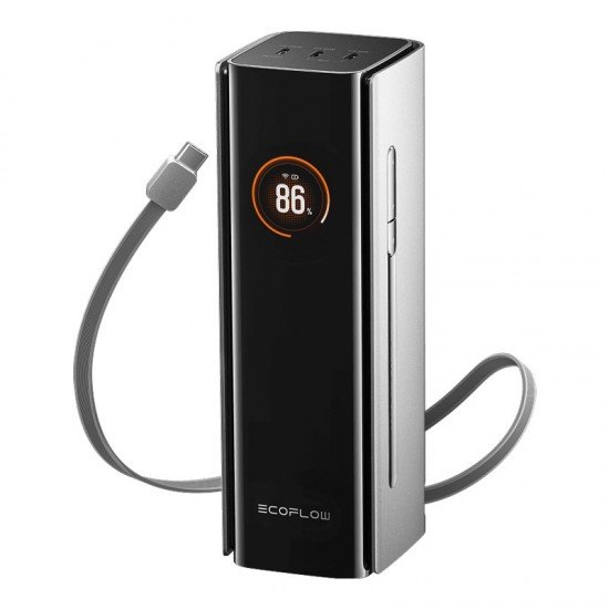 Τράπεζα ενέργειας EcoFlow RAPID Pro 300W, 140W-Kabel Τράπεζα ενέργειας EcoFlow RAPID Pro 300W, 140W-Kabel