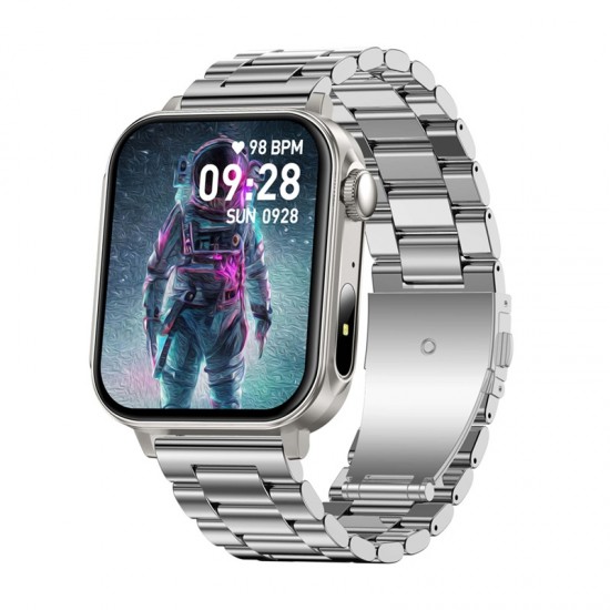 Colmi P80 smartwatch (ατσάλινο και ασημί) Colmi P80 smartwatch (ατσάλινο και ασημί)