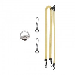 Sunnylife GS022 πολυλειτουργικός ιμάντας λαιμού για το Pocket 3 (κίτρινο)