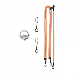 Sunnylife GS022 πολυλειτουργικός ιμάντας λαιμού για το Pocket 3 (πορτοκαλί)