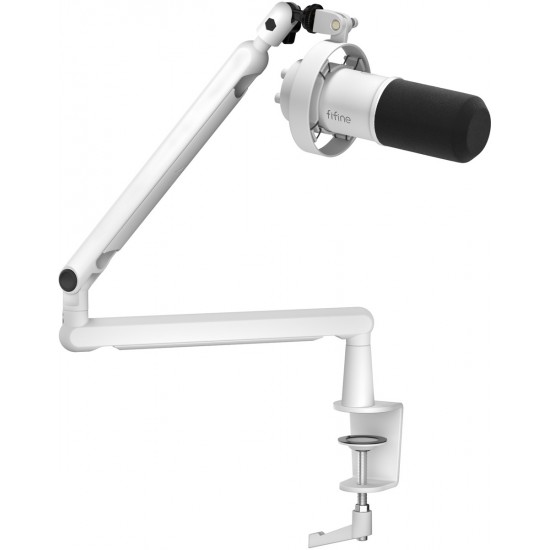 Δυναμικό μικρόφωνο Fifine T688W (λευκό)