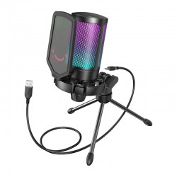 Πυκνωτικό μικρόφωνο gaming Fifine A6V (μαύρο) Πυκνωτικό μικρόφωνο gaming Fifine A6V (μαύρο)