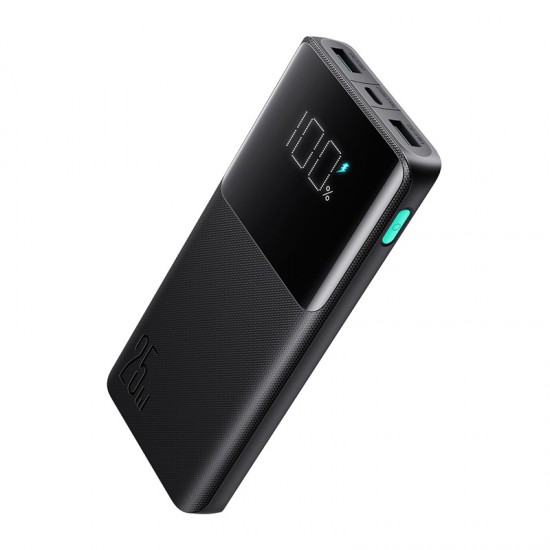 Powerbank 10000mAh Joyroom JR-PBF20 25W + καλώδιο 0.25m (μαύρο)