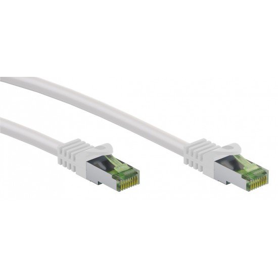 GOOBAY καλώδιο δικτύου 61109, CAT 8.1 S/FTP, copper, LSZH, 10m, λευκό GOOBAY καλώδιο δικτύου 61109, CAT 8.1 S/FTP, copper, LSZH, 10m, λευκό