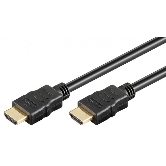 GOOBAY καλώδιο HDMI 2.0 61158 με Ethernet, 4K/60Hz, 18 Gbps, 1.5m, μαύρο GOOBAY καλώδιο HDMI 2.0 61158 με Ethernet, 4K/60Hz, 18 Gbps, 1.5m, μαύρο