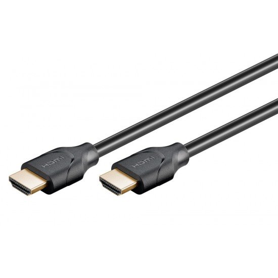 GOOBAY καλώδιο HDMI 2.1 61642, Ethernet, ARC, 8K/60Hz 48 Gbps, 5m, μαύρο GOOBAY καλώδιο HDMI 2.1 61642, Ethernet, ARC, 8K/60Hz 48 Gbps, 5m, μαύρο