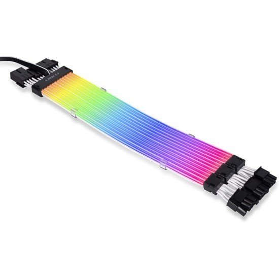 Lian Li STRIMER Plus V2 - 3X8 PC Cable - 162 LED Extension cable for 3X8 pin VGA (no controller) Lian Li STRIMER Plus V2 - 3X8 PC Cable - 162 LED Extension cable for 3X8 pin VGA (no controller)