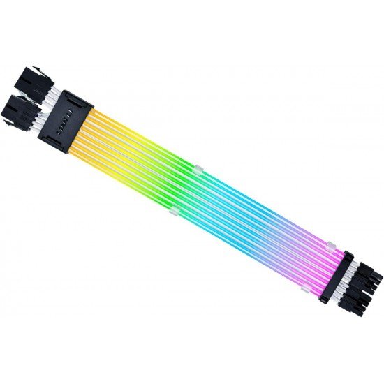 Lian Li Strimer Wireless CPU - 8-Pin ARGB Power Extension Cable - 2.4GHz - (without Controller) Lian Li Strimer Wireless CPU - 8-Pin ARGB Power Extension Cable - 2.4GHz - (without Controller)