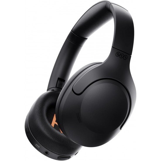 QCY H3 Lite Headset Black - ANC Noise Canceling 40mm drivers 68ms latency - 60h battery QCY H3 Lite Headset Black - ANC Noise Canceling 40mm drivers 68ms latency - 60h battery