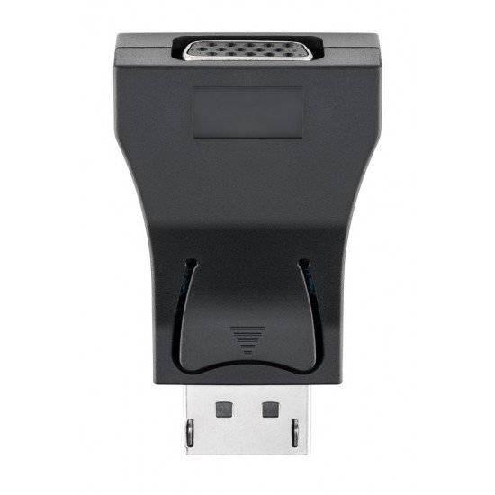 GOOBAY αντάπτορας DisplayPort σε VGA 63489, gold-plated, μαύρος GOOBAY αντάπτορας DisplayPort σε VGA 63489, gold-plated, μαύρος