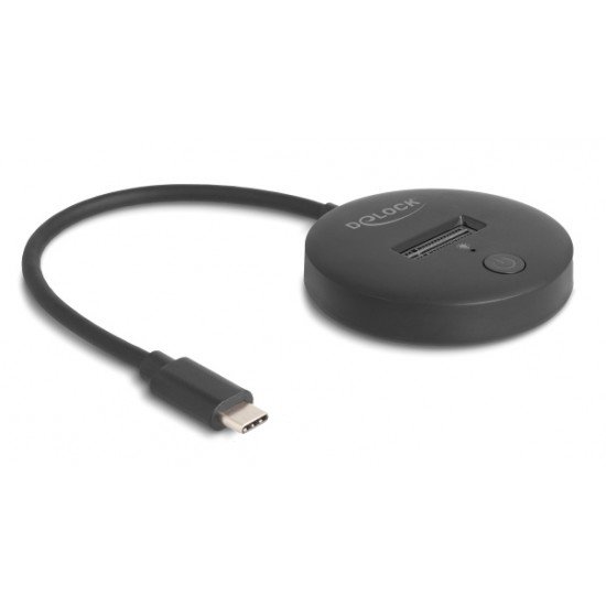 DELOCK docking station 64254 για M.2 NVMe/SATA SSD, 10Gbps, μαύρο DELOCK docking station 64254 για M.2 NVMe/SATA SSD, 10Gbps, μαύρο