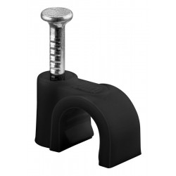 GOOBAY ρόκα στήριξης καλωδίων 64679, 6mm, μαύρο, 100τμχ GOOBAY ρόκα στήριξης καλωδίων 64679, 6mm, μαύρο, 100τμχ