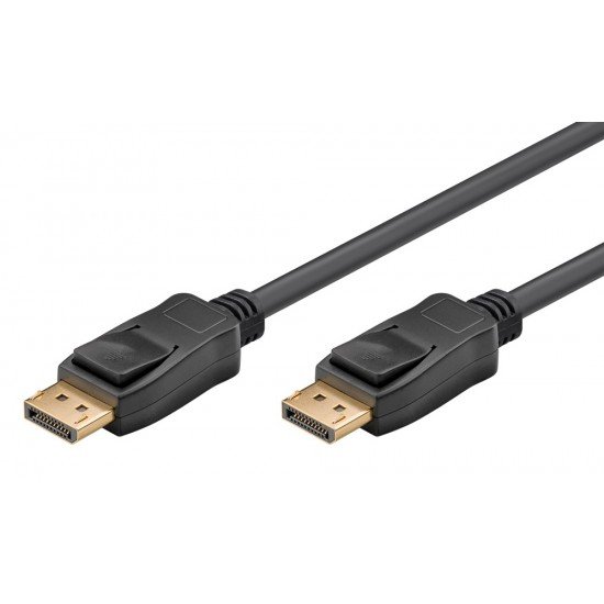 GOOBAY καλώδιο DisplayPort 64797, 8K/60Hz, 32.4 Gbps, 1m, μαύρο GOOBAY καλώδιο DisplayPort 64797, 8K/60Hz, 32.4 Gbps, 1m, μαύρο