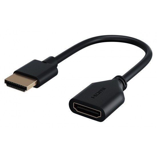 GOOBAY αντάπτορας HDMI 64824, εύκαμπτος, 4K/60Hz, 18Gbps, μαύρος GOOBAY αντάπτορας HDMI 64824, εύκαμπτος, 4K/60Hz, 18Gbps, μαύρος