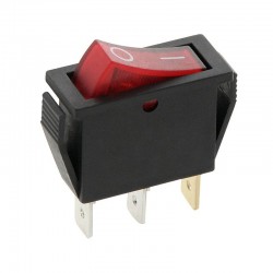 Διακόπτης ON-OFF με λαμπάκι Κόκκινος 20A 12V Διακόπτης ON-OFF με λαμπάκι Κόκκινος 20A 12V