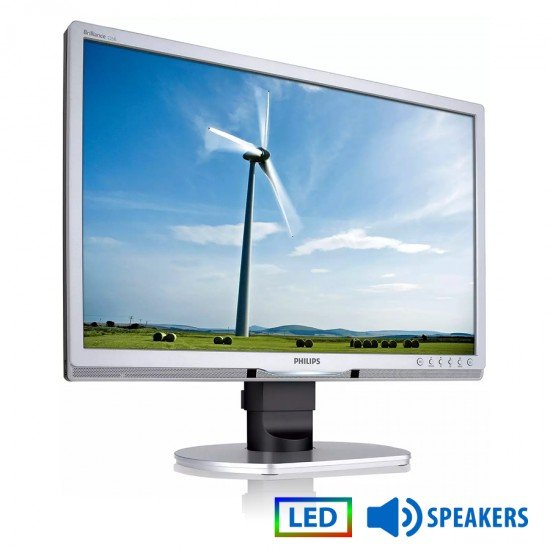 Used Monitor 220B4L LED/Philips/22"/1680x1050/Wide/Silver/Black/w/Speakers/D-SUB & DVI-D & USB Hub Used Monitor 220B4L LED/Philips/22"/1680x1050/Wide/Silver/Black/w/Speakers/D-SUB & DVI-D & USB Hub