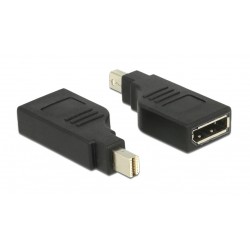 DELOCK αντάπτορας mini DisplayPort σε DisplayPort 65626, 4K, 90° DELOCK αντάπτορας mini DisplayPort σε DisplayPort 65626, 4K, 90°